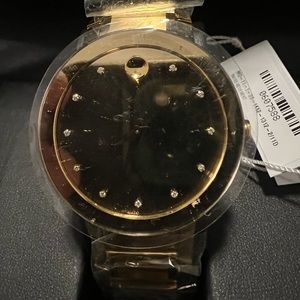 Movado GOLD Saphire MO-11-1-36-1452-1312-1/11D